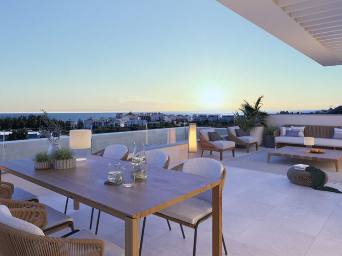 new residential complex in Estepona