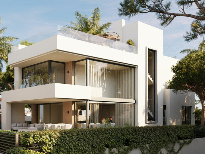 beachside villas in Marbella